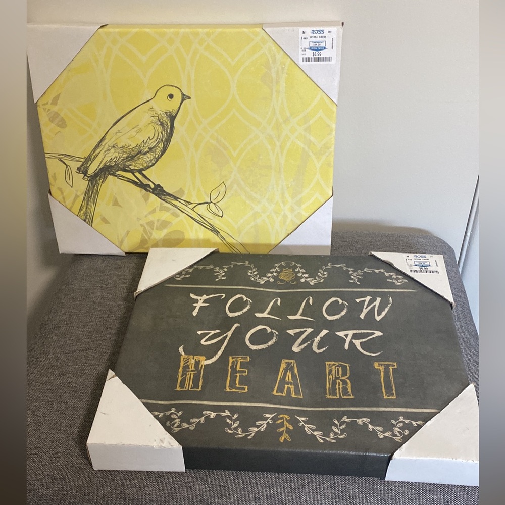 Set of Canvas Wall Decor
